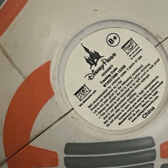 Disney Parks BB8 sipper cup - Picture 2 of 3